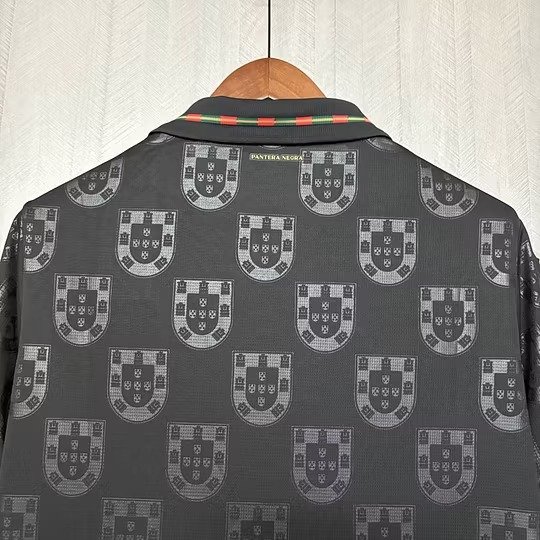 Camiseta Portugal World Cup 2026 Tercera Equipacion Negra - Version Aficionado