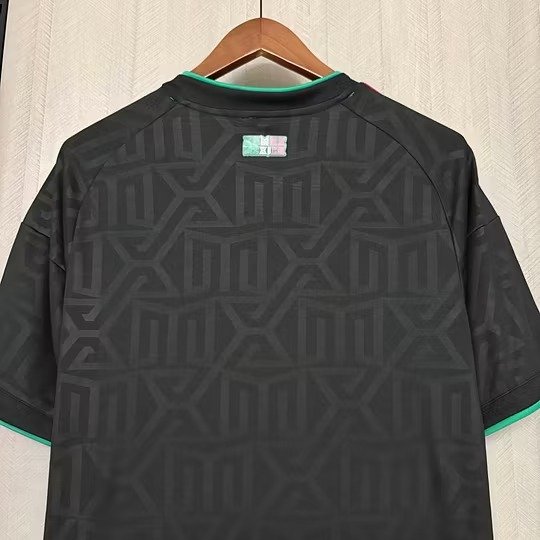 Camiseta Mexico World Cup 2026 Tercera Equipacion Negra - Version Aficionado