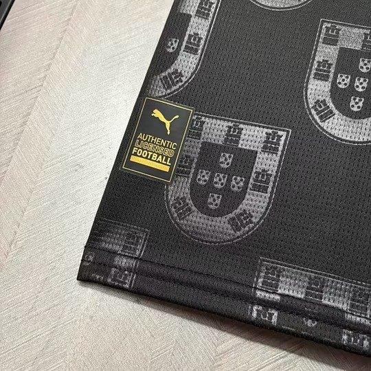 Camiseta Portugal World Cup 2026 Tercera Equipacion Negra - Version Aficionado